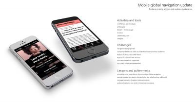 RealSelf Visible Navigation